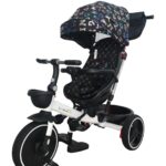Tricicleta copii COOL Trike Alfabet, pozitii somn, scaun rotativ 01