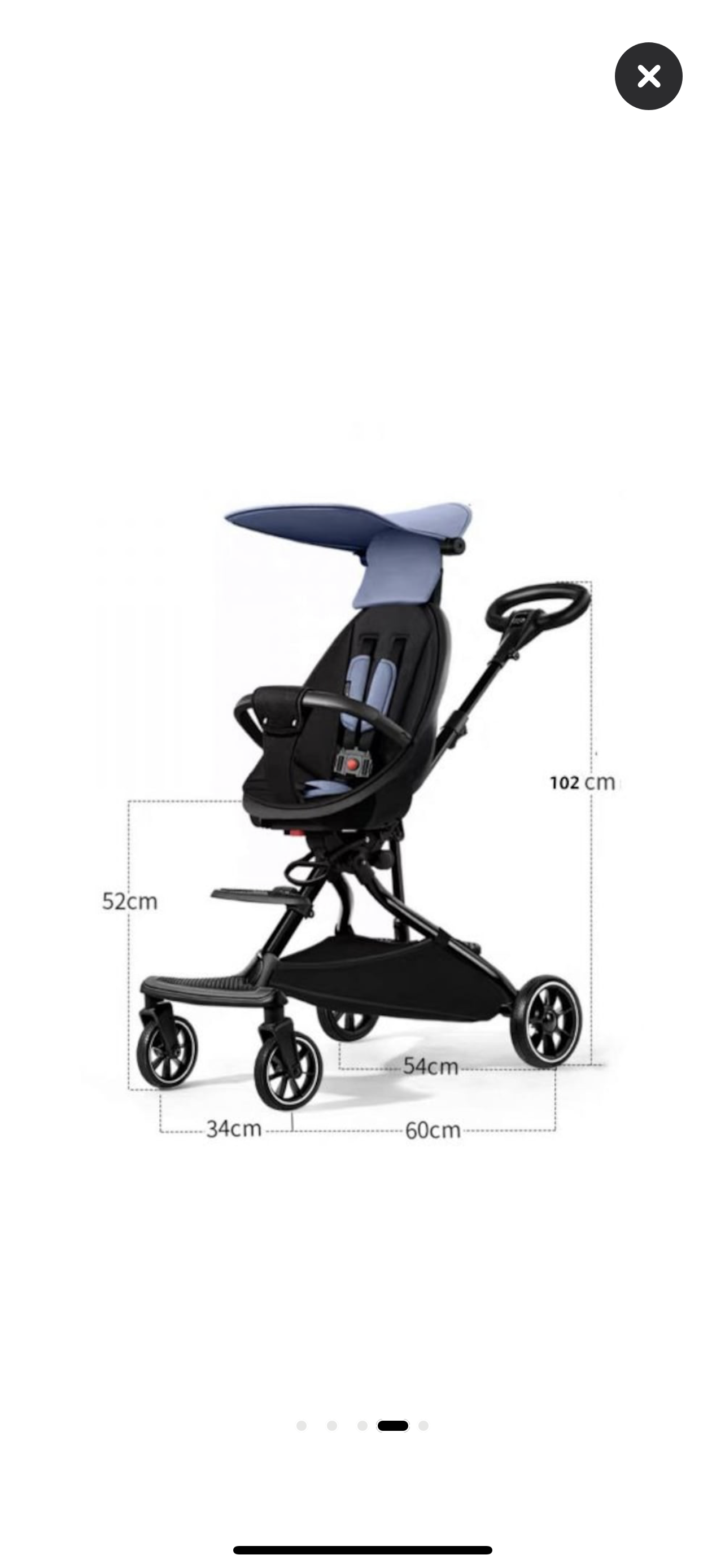 Carucior sport Baby Stroller F6A Rosu