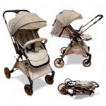 Carucior copii cu maner reversibil Angel Beige
